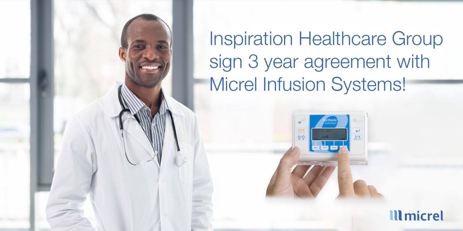 Inspiration Healthcare Group Sign Three Year Agreement with Micrel!