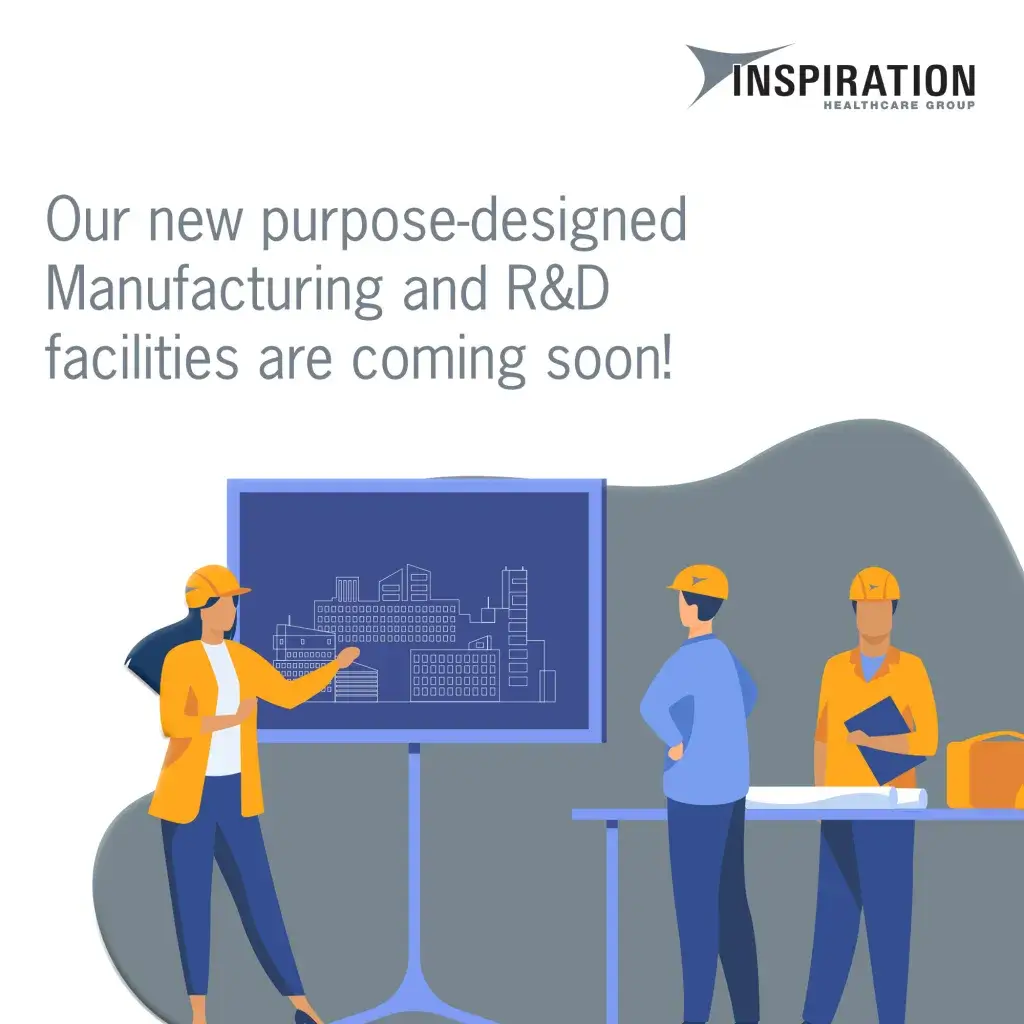 Our new purpose-designed Manufacturing and R&D facilities are coming soon! ​​​​​​​